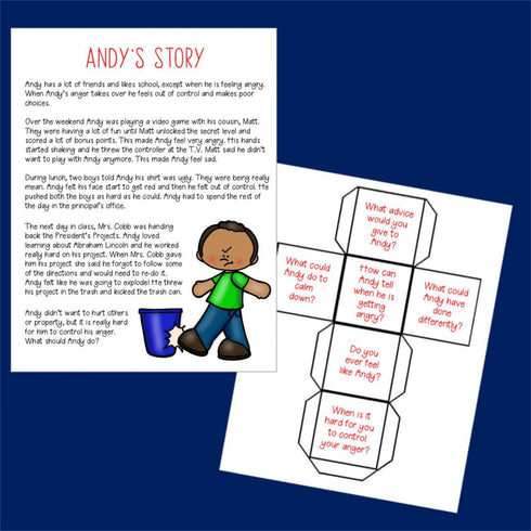 Prosocial Behaviors and Social Stories Counseling Social Skills Activity